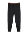 Paul Smith Signature Stripe Cotton Sweatpants In Black