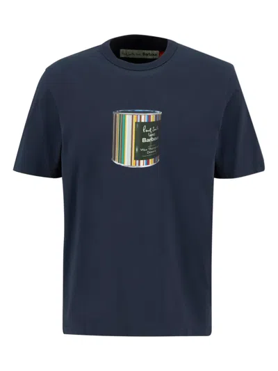 Paul Smith Cotton T-shirt In Blue