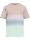 Paul Smith Cotton Hazy Stripe T-shirt In Pink