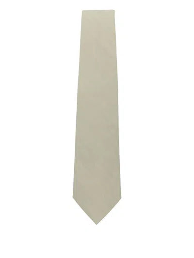 Paul Smith Cotton Tie In Brown