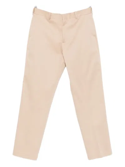 Paul Smith Cotton Trousers In Neutral