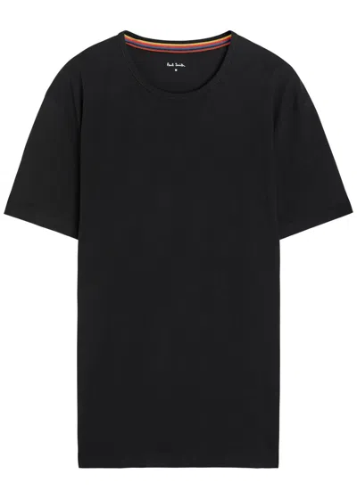 Paul Smith Artist Stripe T-shirt In Black