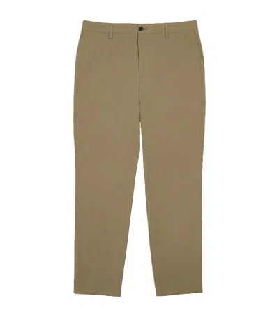 Paul Smith Cotton-blend Chinos In Green