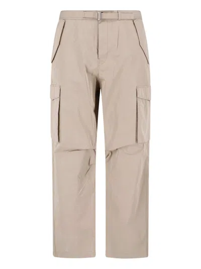 Paul Smith Cotton-polyamide Tailored Trousers In Beige