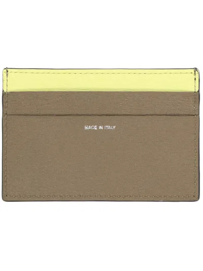 Paul Smith Cow Leather Card Case In Black
