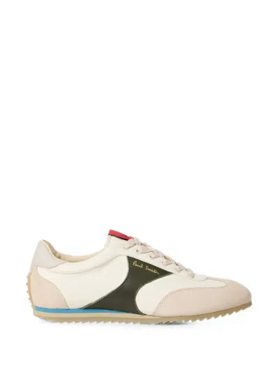 Paul Smith Cream Chilly Trainers In Neutral