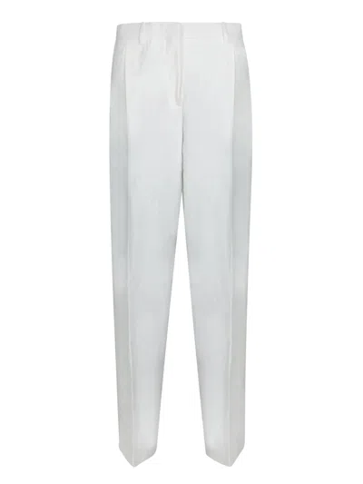 Paul Smith Cream Dress Trousers In White