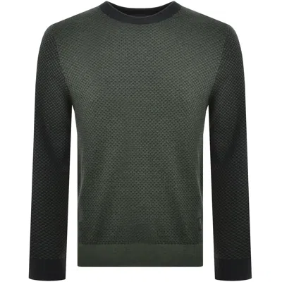 Paul Smith Crew Neck Knit Jumper Green