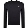 Paul Smith Crew Neck Knit Jumper Navy In Navy