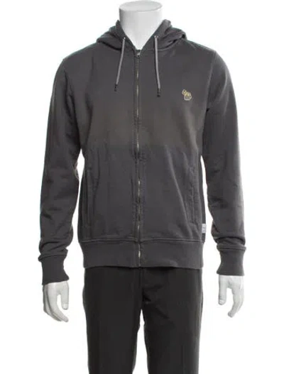 Pre-owned Paul Smith Crew Neck Long Sleeve Hoodie In Grey