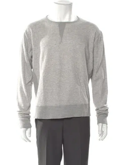 Pre-owned Paul Smith Crew Neck Long Sleeve Sweatshirt In Gray
