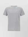 Paul Smith Crew Neck Organic Cotton T-shirt In Gray