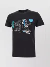 PAUL SMITH CREW NECK ORGANIC COTTON T-SHIRT WITH GRAPHIC PRINT
