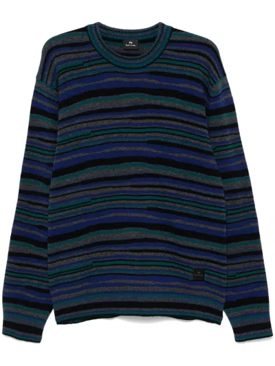 Paul Smith Crew Neck Sweater In Multi