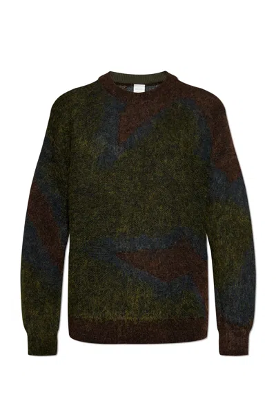 Paul Smith Crew Neck Sweater In Black