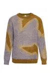 Paul Smith Crew Neck Sweater In Gray