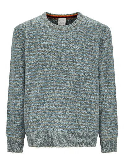 Paul Smith Crew Neck Sweater In Green