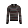 Paul Smith Pattern-intarsia Knitted Jumper In Multicolour