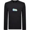 Shop Paul Smith Crew Neck Sweatshirt Navy