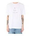Paul Smith Crew Neck Graphic Print Short Sleeves T-shirt In White
