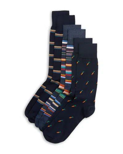 Paul Smith Crew Socks, Pack Of 3 In Multi