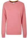 Paul Smith Men's Crew Neck Sweater In Rosa