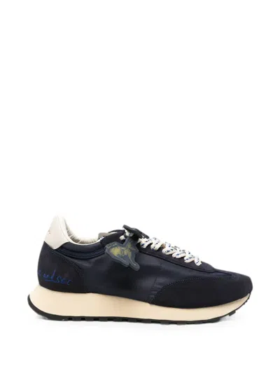 Paul Smith Criss Leather-trim Sneakers In Black