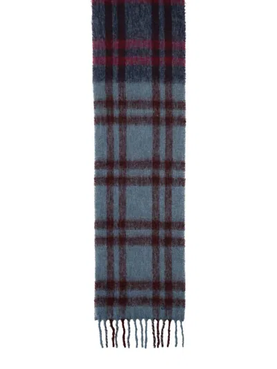 Paul Smith "cruxella" Scarf In Blue