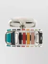 Paul Smith Crystal Rectangular Zinc Cufflinks