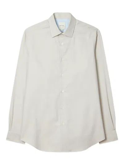 Paul Smith Cuff-detail Shirt In White