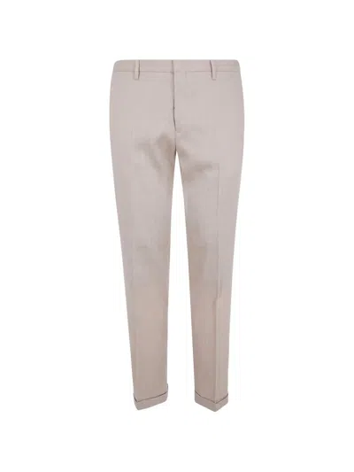 Paul Smith Cuffed Trousers In Neutral