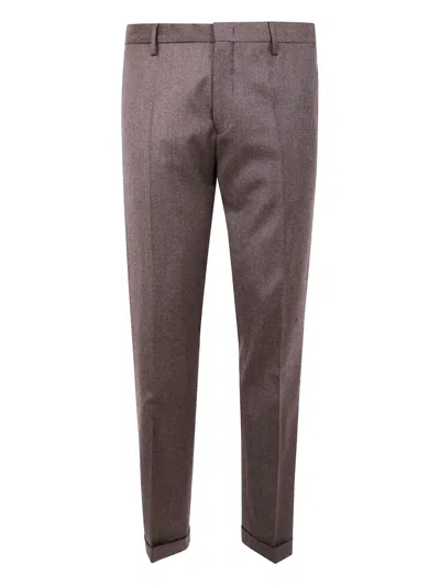 PAUL SMITH CUFFED WOOL TROUSERS