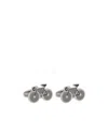 Paul Smith Men Cufflink Bike In Gray