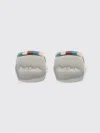 Paul Smith Striped-pattern Cufflinks In Metallic