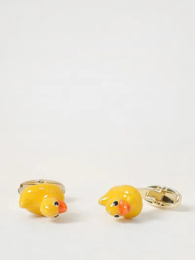 Paul Smith Cufflinks Men  In Yellow