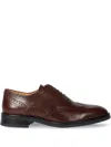 Paul Smith Cut-out-detail Leather Brogues In Braun