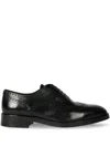 Paul Smith Cut-out-detail Leather Brogues In Schwarz