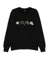 Paul Smith Mens Cycling Caps Graphic Sweatshirt In Black