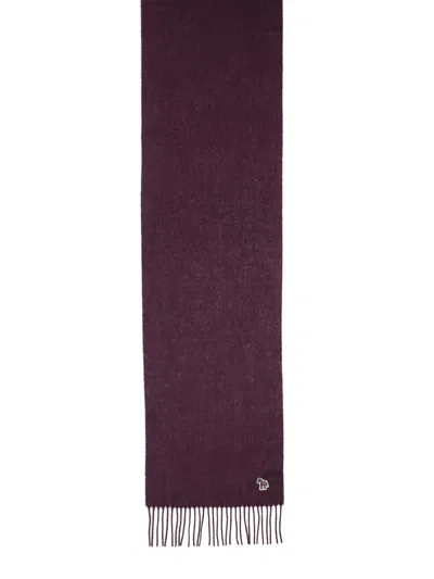 Paul Smith Damson Scarf In Purple