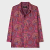 Paul Smith Daniel Hanson For  - Paisley Silk Pyjama Shirt Multicolour In Multicolour