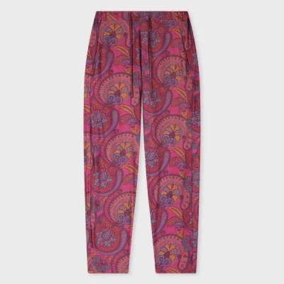 Paul Smith Daniel Hanson For  - Paisley Silk Pyjama Trousers Multicolour