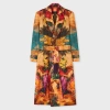 Paul Smith Daniel Hanson For  - Tapestry Print Silk Dressing Gown Multicolour In Multicolour