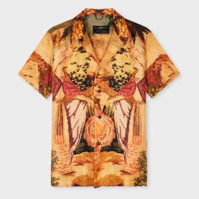 Paul Smith Daniel Hanson For  - Tapestry Print Silk Pyjama Shirt Multicolour