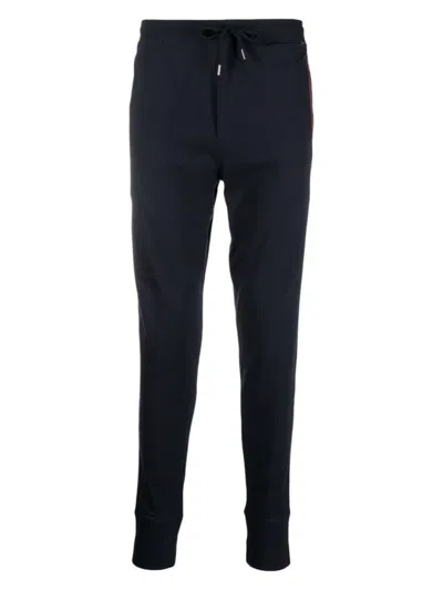 PAUL SMITH DARK BLUE COTTON SWEATPANTS