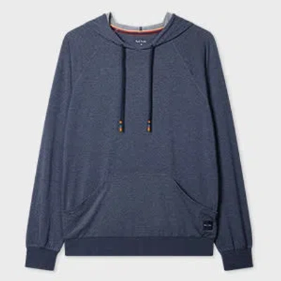 Paul Smith Dark Blue Modal-blend Lounge Hoodie In Multi