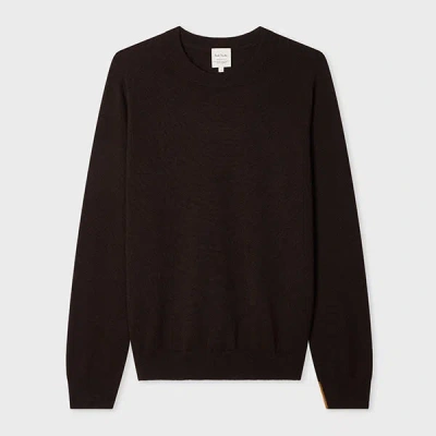Paul Smith Merino-wool Crew-neck Sweater In Multi