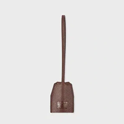 Paul Smith Dark Brown Leather Keyring