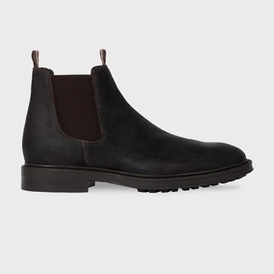 Paul Smith Dark Brown 'sidney' Chelsea Boots