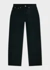 Paul Smith Dark Green Overdyed Jeans In Black