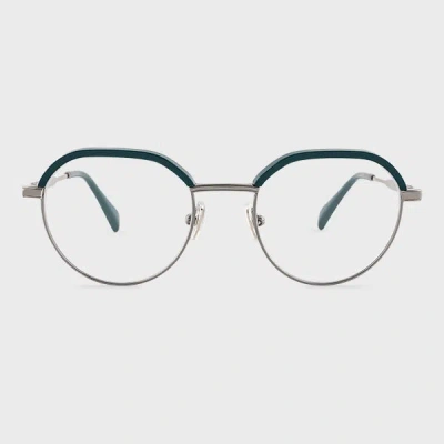 Paul Smith Dark Gunmetal Blue 'kemble' Spectacles